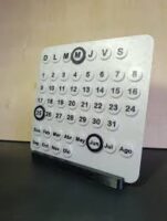 Calendario Perpetuo 3D